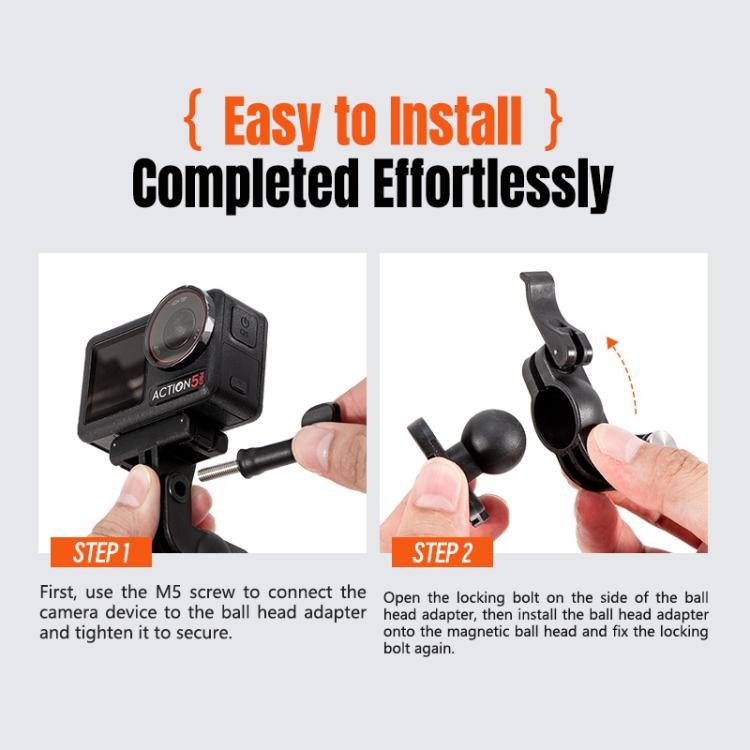 STARTRC Magnetic Backpack Clip Mount for DJI Osmo 360 / GoPro Action Cameras, Magnetic Backpack Clip - Image 15