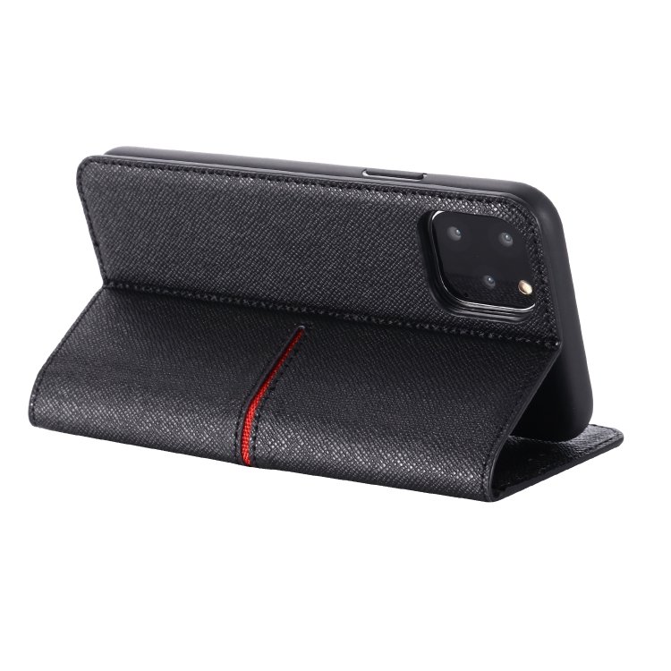 GEBEI Top-grain Leather Horizontal Flip Protective Case with Holder & Card Slots & Wallet & Photo Frame, For iPhone 11, For iPhone 11 Pro, For iPhone 11 Pro Max, For iPhone XS / X, For iPhone XR, For iPhone XS Max - Image 5
