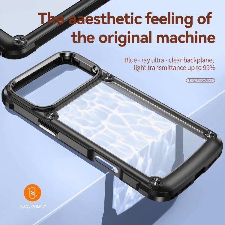 TPU + PC Lens Protection Phone Case, For iPhone 17 Pro Max, For iPhone 17 Pro, For iPhone 17, For iPhone Air, For iPhone 16e, For iPhone 16 Pro Max, For iPhone 16 Pro, For iPhone 16 Plus, For iPhone 16 - Image 2