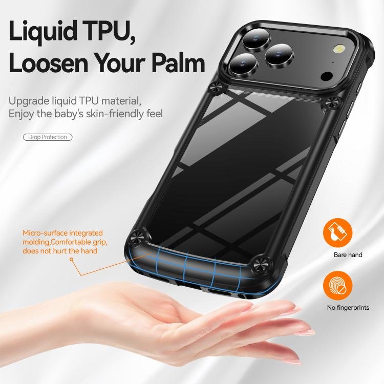 TPU + PC Lens Protection Phone Case, For iPhone 17 Pro Max, For iPhone 17 Pro, For iPhone 17, For iPhone Air, For iPhone 16e, For iPhone 16 Pro Max, For iPhone 16 Pro, For iPhone 16 Plus, For iPhone 16 - Image 3