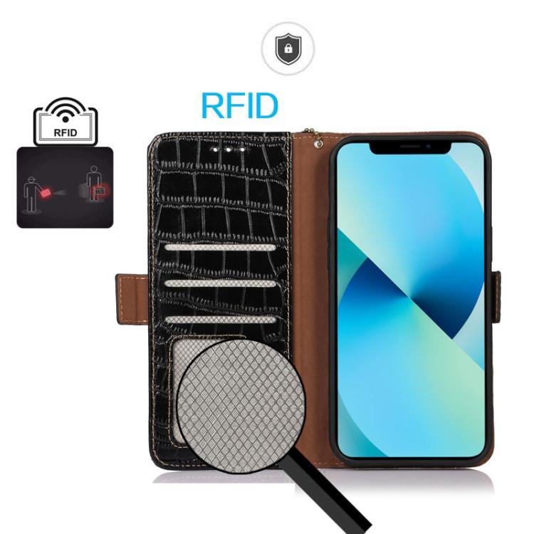 Crocodile Top Layer Cowhide Leather Phone Case, For iPhone 17 Pro Max, For iPhone 17 Pro, For iPhone 17, For iPhone Air, For iPhone 16e, For iPhone 16 Pro Max, For iPhone 16 Pro, For iPhone 16 Plus, For iPhone 16, For iPhone 15 Pro Max, For iPhone 15 P... - Image 5