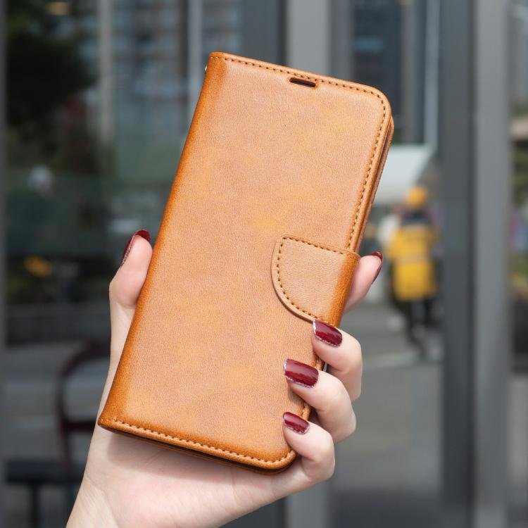 Lambskin Texture Pure Color Flip Leather Phone Case, For iPhone 17 Pro Max, For iPhone 17 Pro, For iPhone 17, For iPhone Air, For iPhone 16 Pro Max, For iPhone 16 Pro, For iPhone 16 Plus, For iPhone 16 - Image 8