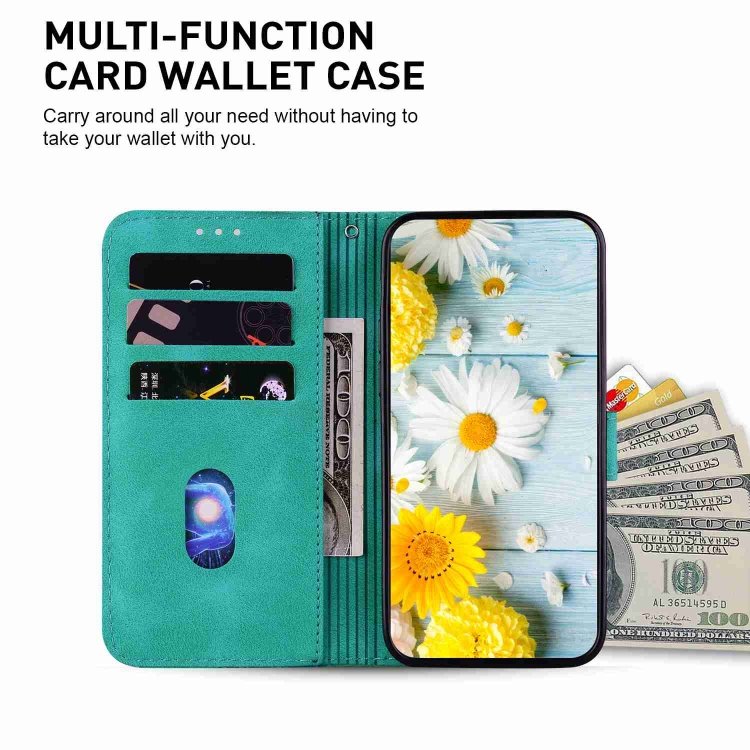 Lily Embossed Leather Phone Case, For iPhone 12 mini, For iPhone 11 Pro Max, For iPhone 11, For iPhone 11 Pro, For iPhone XS / X, For iPhone XR, For iPhone XS Max, For iPhone 8 Plus / 7 Plus - Image 4