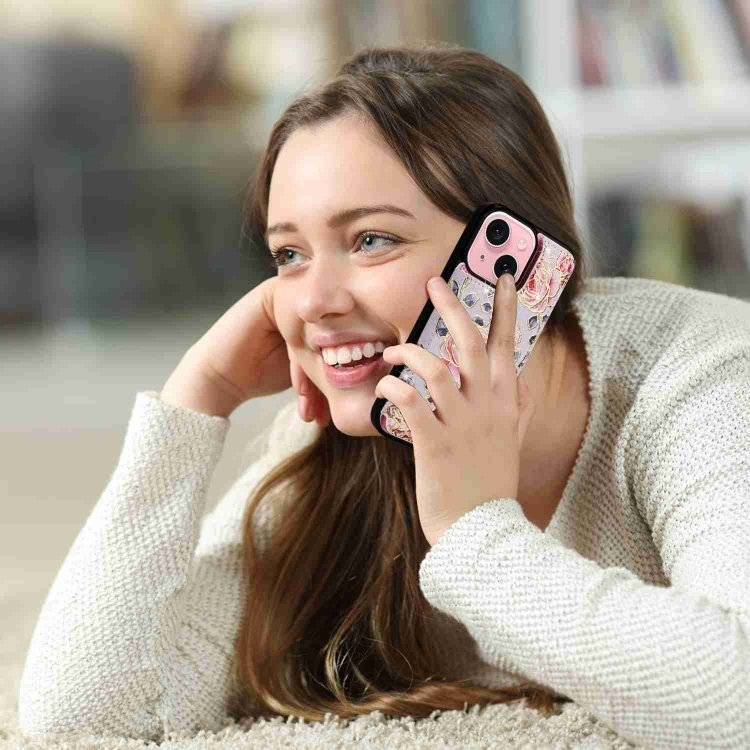 Printed Double Buckle RFID Anti-theft Phone Case, For iPhone 15, For iPhone 14 Plus, For iPhone 14, For iPhone 14 Pro, For iPhone 14 Pro Max, For iPhone SE 2022 / SE 2020, For iPhone 13 Pro Max, For iPhone 13 Pro, For iPhone 13, For iPhone 12 / 12 Pro... - Image 7