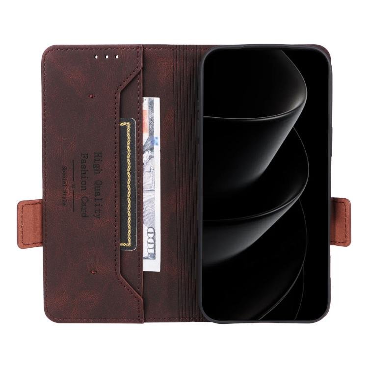 Magnetic Clasp Leather Phone Case, For iPhone 17 Pro Max, For iPhone 17 Pro, For iPhone 17, For iPhone SE 2024, For iPhone 16 Pro Max, For iPhone 16 Pro, For iPhone 16 Plus, For iPhone 16 - Image 4