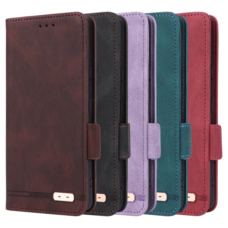 Magnetic Clasp Leather Phone Case, For iPhone 17 Pro Max, For iPhone 17 Pro, For iPhone 17, For iPhone SE 2024, For iPhone 16 Pro Max, For iPhone 16 Pro, For iPhone 16 Plus, For iPhone 16 - Image 6