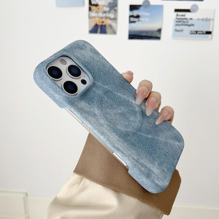 Denim MagSafe Magnetic PC + PU Phone Case, For iPhone 17 Pro Max, For iPhone 17 Pro, For iPhone 17, For iPhone Air, For iPhone 16 Pro Max, For iPhone 16 Pro, For iPhone 16 Plus, For iPhone 16, For iPhone 15 Pro Max, For iPhone 15 Pro, For iPhone 15 Plu... - Image 3