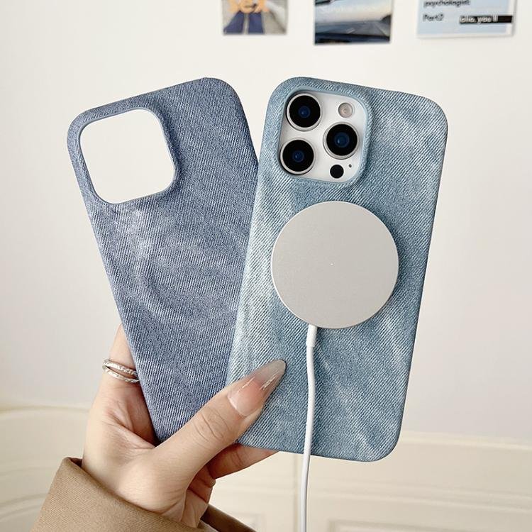 Denim MagSafe Magnetic PC + PU Phone Case, For iPhone 17 Pro Max, For iPhone 17 Pro, For iPhone 17, For iPhone Air, For iPhone 16 Pro Max, For iPhone 16 Pro, For iPhone 16 Plus, For iPhone 16, For iPhone 15 Pro Max, For iPhone 15 Pro, For iPhone 15 Plu... - Image 6