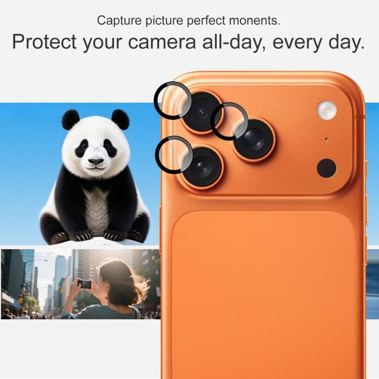 imak Glass Rear Camera Lens Film Phone Case Exclusive, Self-positioning Version, For iPhone 17 Pro / 17 Pro Max, For iPhone 17, For iPhone Air, For iPhone 16 Pro / 16 Pro Max, For iPhone 16 / 16 Plus, For iPhone 15 Pro / 15 Pro Max... - Image 5