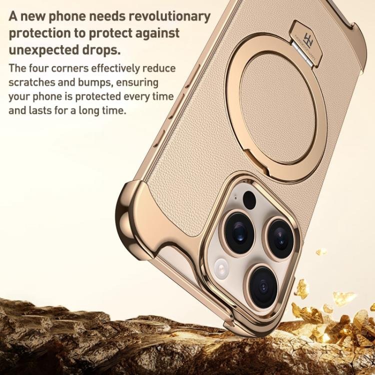 Borderless MagSafe Ring Holder Plain Leather Phone Case, For iPhone 17 Pro Max, For iPhone 17 Pro, For iPhone 17, For iPhone Air, For iPhone 16 Pro Max, For iPhone 16 Pro, For iPhone 16, For iPhone 15 Pro Max, For iPhone 15 Pro, For iPhone 15... - Image 11
