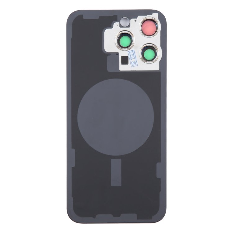 For iPhone 15 Pro Glass Battery Back Cover with Camera Lens Cover - Image 3