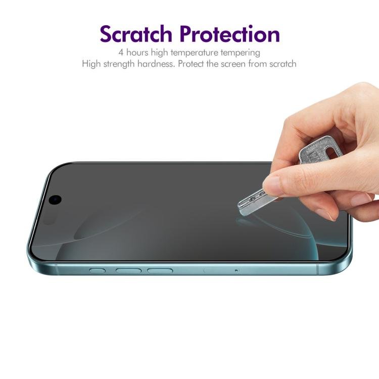2pcs ENKAY Hat-Prince 28° Anti-peeping Tempered Glass Protector Full Screen Film, For iPhone 17 Pro Max, For iPhone 17 Pro, For iPhone 17, For iPhone Air, For iPhone 16 Pro Max, For iPhone 16 Pro, For iPhone 16 Plus, For iPhone 16, For iPhone 15 Pro Ma... - Image 4