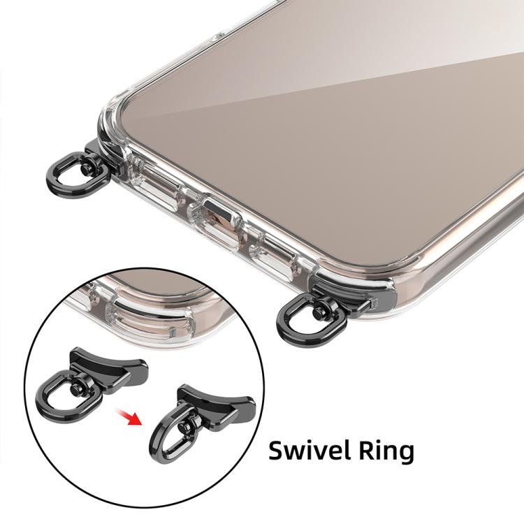 Kalebol Minimalist High Transparency Multi Color Rotating Lanyard Hole Phone Case, For iPhone 17 Pro Max, For iPhone 17 Pro, For iPhone 17, For iPhone Air, For iPhone 16e, For iPhone 16 Pro Max, For iPhone 16 Pro, For iPhone 16 Plus, For iPhone 16... - Image 4