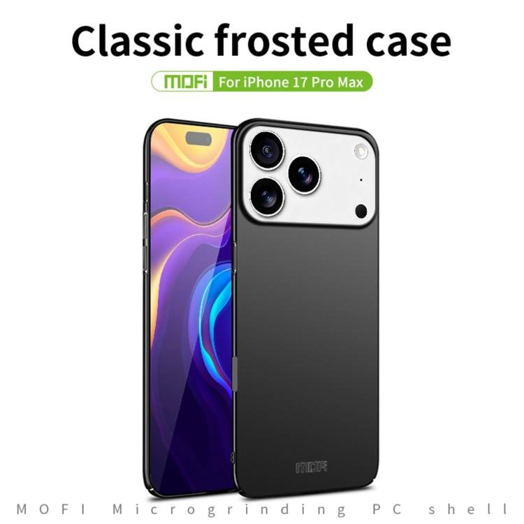 MOFI Frosted PC Ultra-thin Hard Phone Case, For iPhone 17 Pro Max, For iPhone 17 Pro, For iPhone 17, For iPhone Air, For iPhone 16e, For iPhone 16 Pro Max, For iPhone 16 Pro, For iPhone 16 Plus, For iPhone 16 - Image 3
