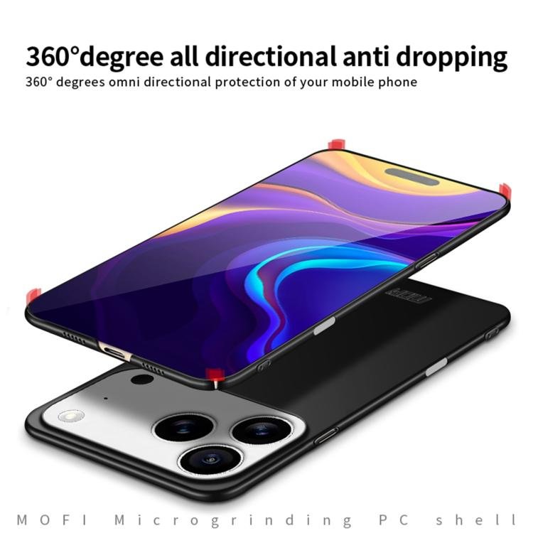 MOFI Frosted PC Ultra-thin Hard Phone Case, For iPhone 17 Pro Max, For iPhone 17 Pro, For iPhone 17, For iPhone Air, For iPhone 16e, For iPhone 16 Pro Max, For iPhone 16 Pro, For iPhone 16 Plus, For iPhone 16 - Image 4