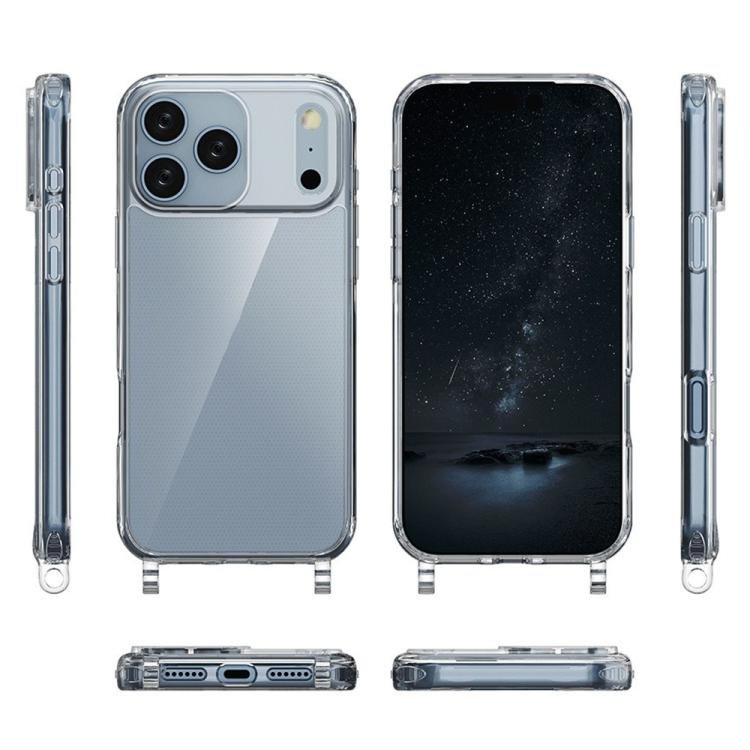Kalebol Minimalist Transparent Lanyard Integrated Phone Case, For iPhone 17 Pro Max, For iPhone 17 Pro, For iPhone 17, For iPhone Air, For iPhone 16 Pro Max, For iPhone 16 Pro, For iPhone 16 Plus, For iPhone 16, For iPhone 15 Pro Max, For iPhone 15 Pro... - Image 4