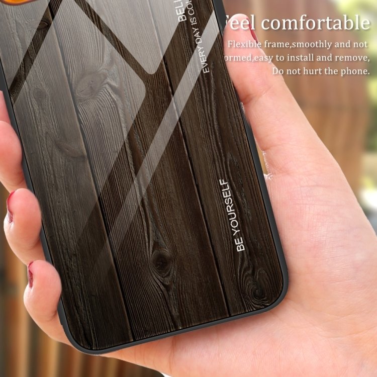 Wood Grain Glass Phone Case, For iPhone 17 Pro Max, For iPhone 17 Pro, For iPhone 17, For iPhone Air, For iPhone 16 Pro Max, For iPhone 16 Pro, For iPhone 16 Plus, For iPhone 16 - Image 6
