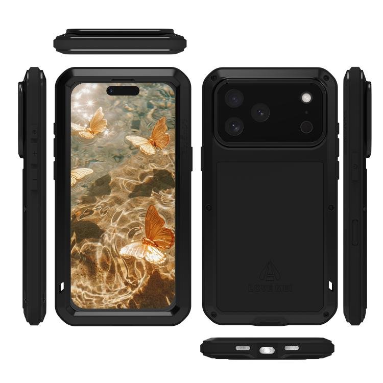 LOVE MEI Metal Shockproof Life Waterproof Dustproof Phone Case, For iPhone 17 Pro Max, For iPhone 17 Pro, For iPhone 17, For iPhone 16 Pro Max, For iPhone 16 Pro, For iPhone 16, For iPhone 15 Pro Max, For iPhone 15 Pro - Image 4