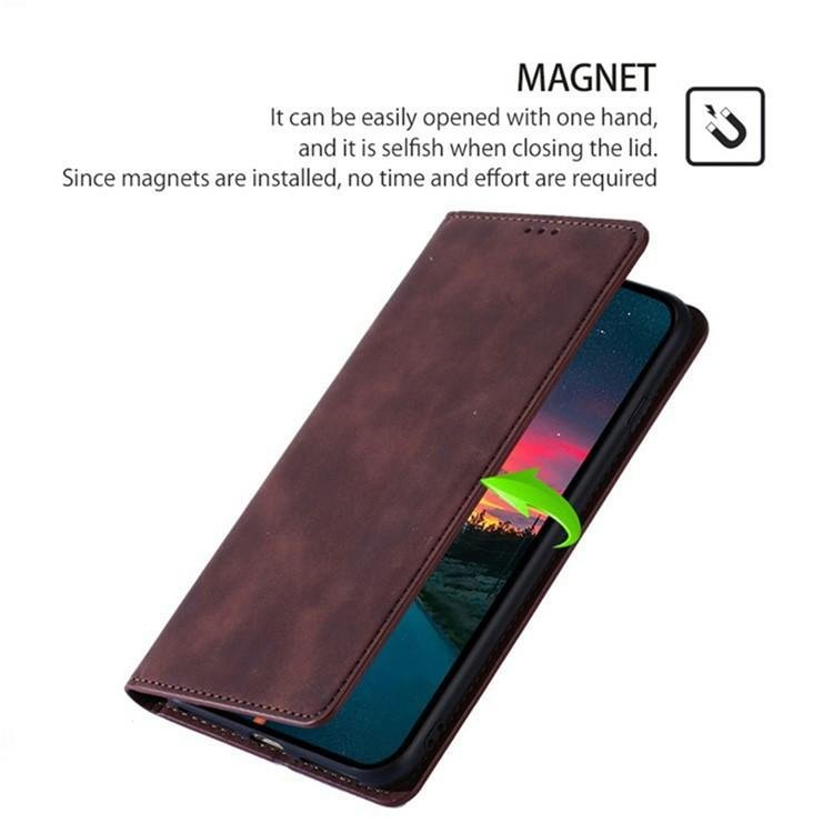 Skin Feel Magnetic Leather Phone Case, For iPhone 17 Pro Max, For iPhone 17 Pro, For iPhone 17, For iPhone Air, For iPhone 16e, For iPhone 16 Pro Max, For iPhone 16 Pro, For iPhone 16 Plus, For iPhone 16 - Image 5