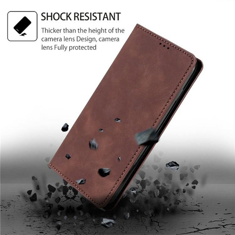 Skin Feel Magnetic Leather Phone Case, For iPhone 17 Pro Max, For iPhone 17 Pro, For iPhone 17, For iPhone Air, For iPhone 16e, For iPhone 16 Pro Max, For iPhone 16 Pro, For iPhone 16 Plus, For iPhone 16 - Image 6