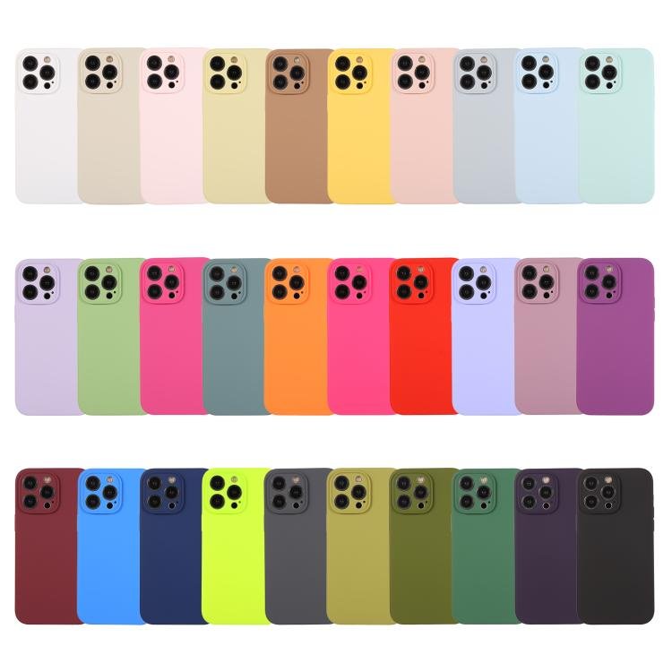 Pure Color Liquid Silicone Fine Pore Phone Case, For iPhone 17 - Image 2