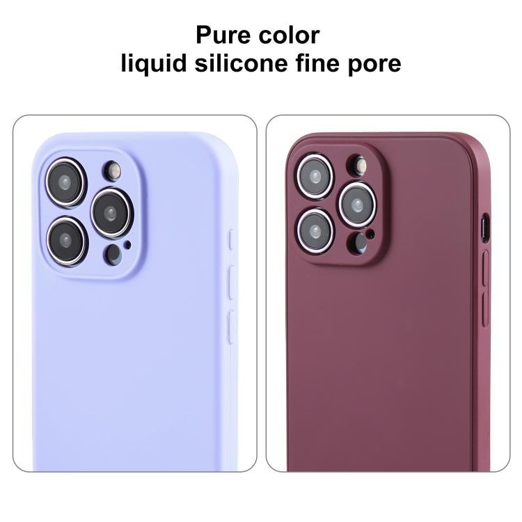 Pure Color Liquid Silicone Fine Pore Phone Case, For iPhone 17 - Image 3