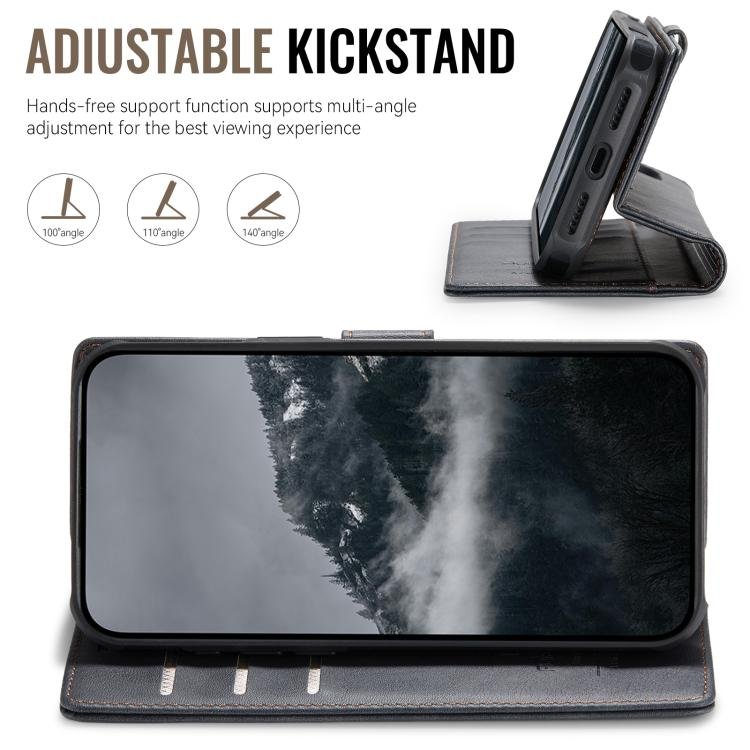 AutSpace A05 2 in 1 Retro Calf Texture MagSafe Magnetic Phone Case, For iPhone 17 Pro Max, For iPhone 17 Pro, For iPhone 17, For iPhone Air, For iPhone 16e, For iPhone 16 Pro Max, For iPhone 16 Pro, For iPhone 16 Plus, For iPhone 16, For iPhone 15 Pro ... - Image 6