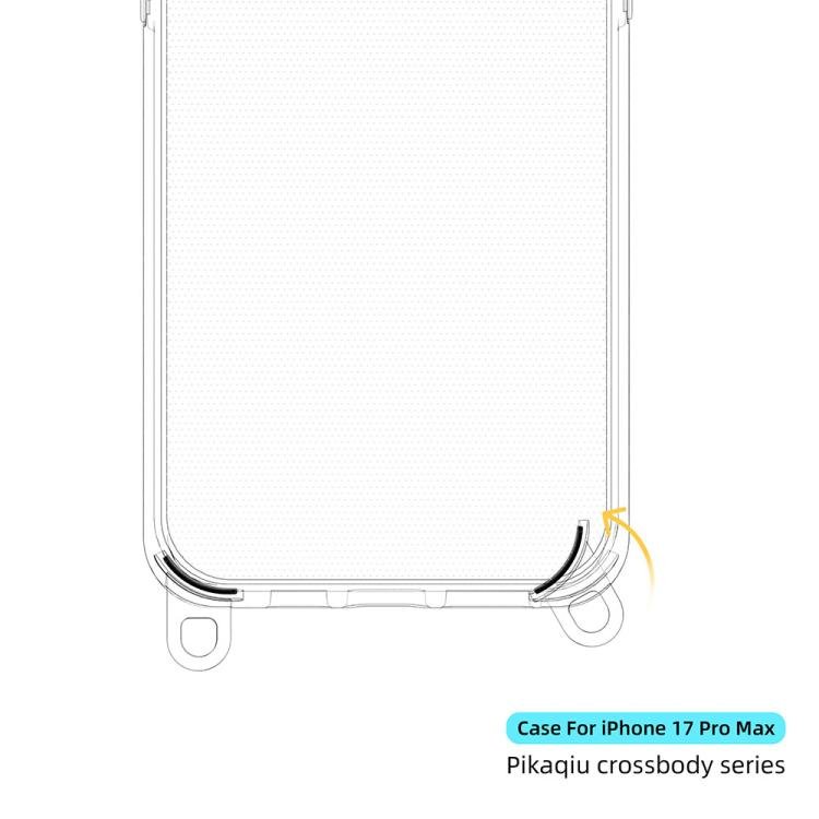 Kalebol Minimalist High Transparency Multi Color Lanyard Hole Phone Case, For iPhone 17 Pro Max, For iPhone 17 Pro, For iPhone 17, For iPhone Air, For iPhone 16e, For iPhone 16 Pro Max, For iPhone 16 Pro, For iPhone 16 Plus, For iPhone 16... - Image 7