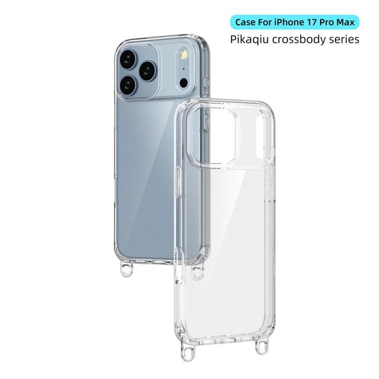 Kalebol Minimalist High Transparency Multi Color Lanyard Hole Phone Case, For iPhone 17 Pro Max, For iPhone 17 Pro, For iPhone 17, For iPhone Air, For iPhone 16e, For iPhone 16 Pro Max, For iPhone 16 Pro, For iPhone 16 Plus, For iPhone 16... - Image 9