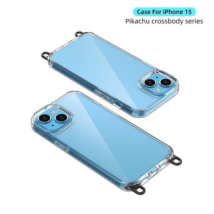 Kalebol Minimalist High Transparency Multi Color Lanyard Hole Phone Case, For iPhone 15, For iPhone 14 Plus, For iPhone 14, For iPhone 14 Pro, For iPhone 14 Pro Max, For iPhone 13 Pro Max, For iPhone 13 Pro, For iPhone 13 - Image 7