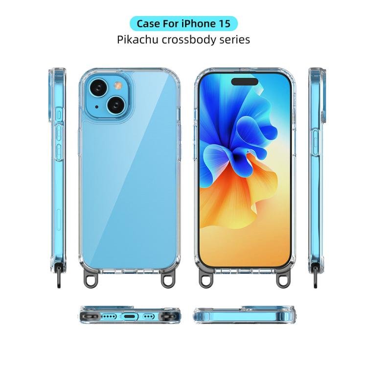 Kalebol Minimalist High Transparency Multi Color Lanyard Hole Phone Case, For iPhone 15, For iPhone 14 Plus, For iPhone 14, For iPhone 14 Pro, For iPhone 14 Pro Max, For iPhone 13 Pro Max, For iPhone 13 Pro, For iPhone 13 - Image 10