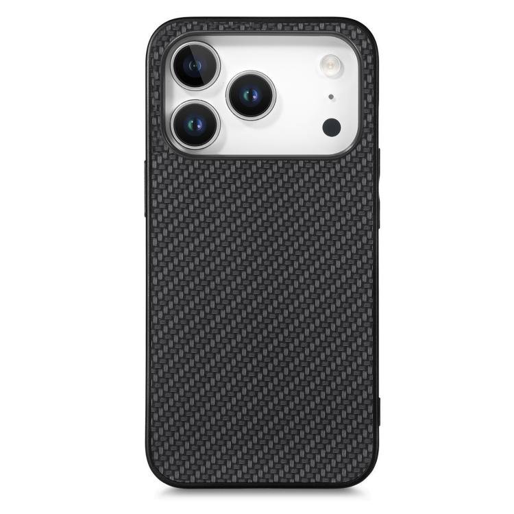 Carbon Fiber Texture Leather Back Phone Case, For iPhone 17 Pro Max, For iPhone 17 Pro, For iPhone Air, For iPhone 15 Pro Max, For iPhone 15 Pro, For iPhone 15 Plus, For iPhone 15, For iPhone 14 Plus, For iPhone 14 Pro - Image 2